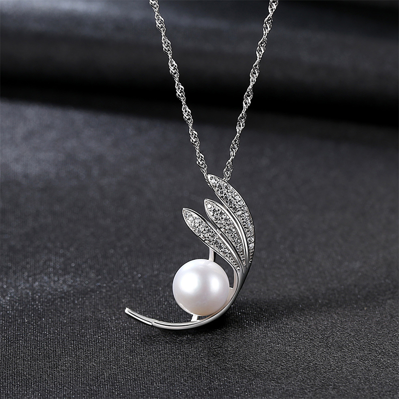 Graceful Fresh Pearl AAA Zircon Pendant Necklace Jewelry Trendy Gift Fashion Jewelry for Women Factory Price