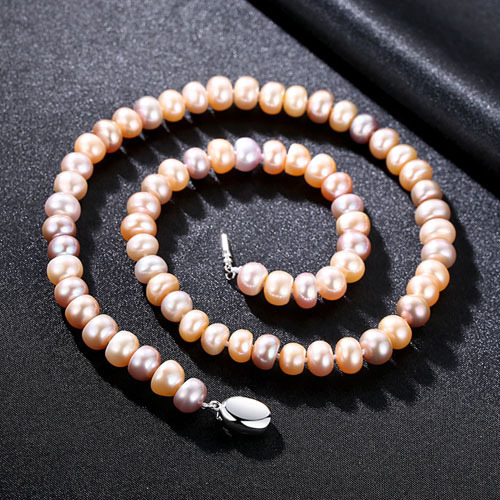 Necklace AGN-Y11078 Natural Freshwater Pearl necklace jewelry Trendy Gift Fashion Jewelry for woman