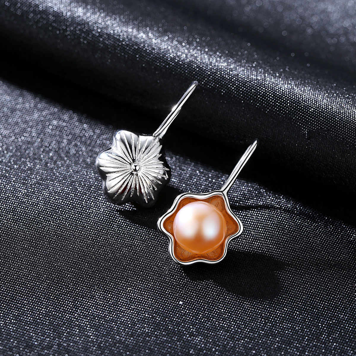 Earrings AGE-Y21369 High End Minimalist Freshwater Pearl Factory Price 925 Sterling Silver Earrings beauty Women Gift Jewelry Manufacturer