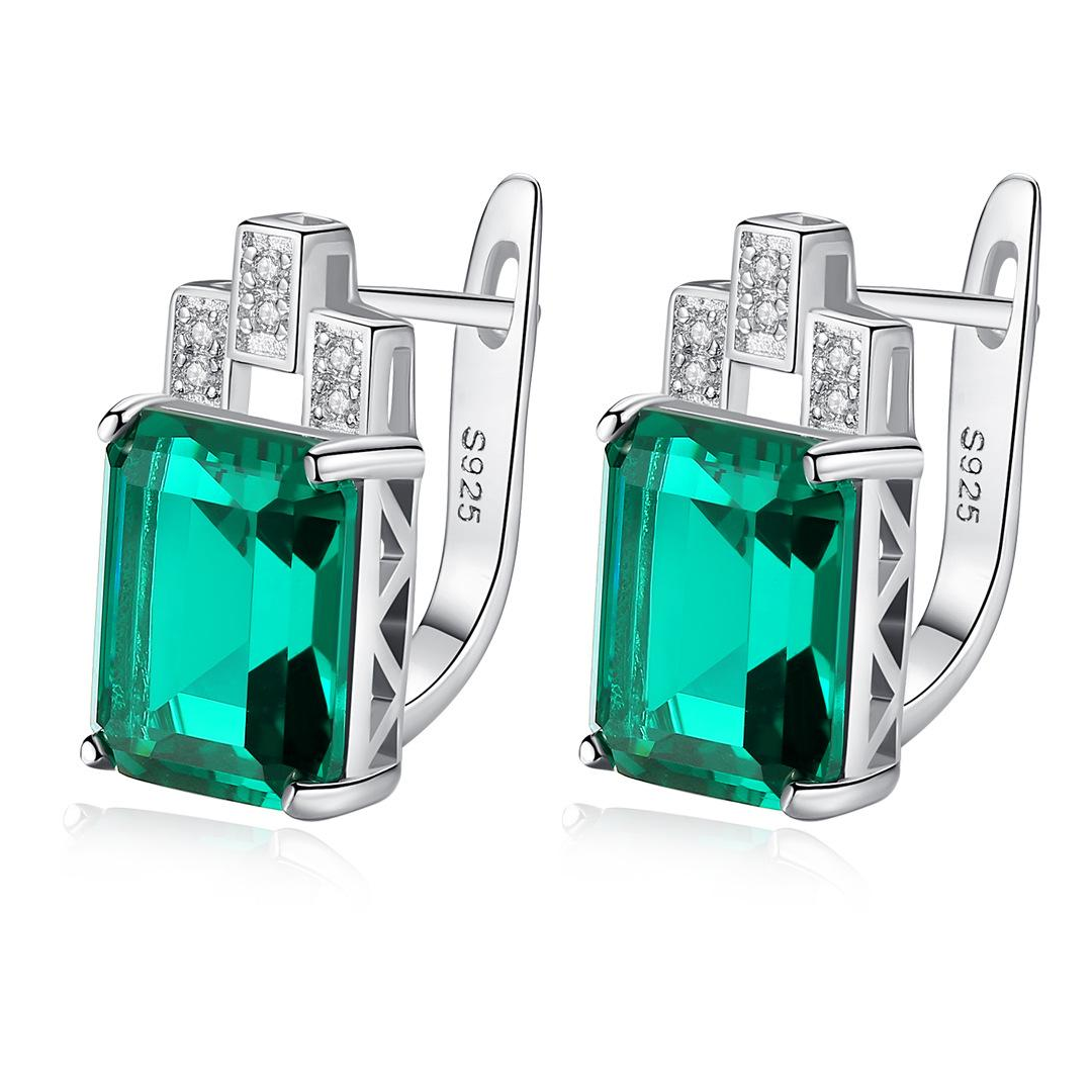 Factory Price Royal Austrian Crystal 925 Sterling Silver stud Earrings Beautiful Fashion Gift Jewelry for woman