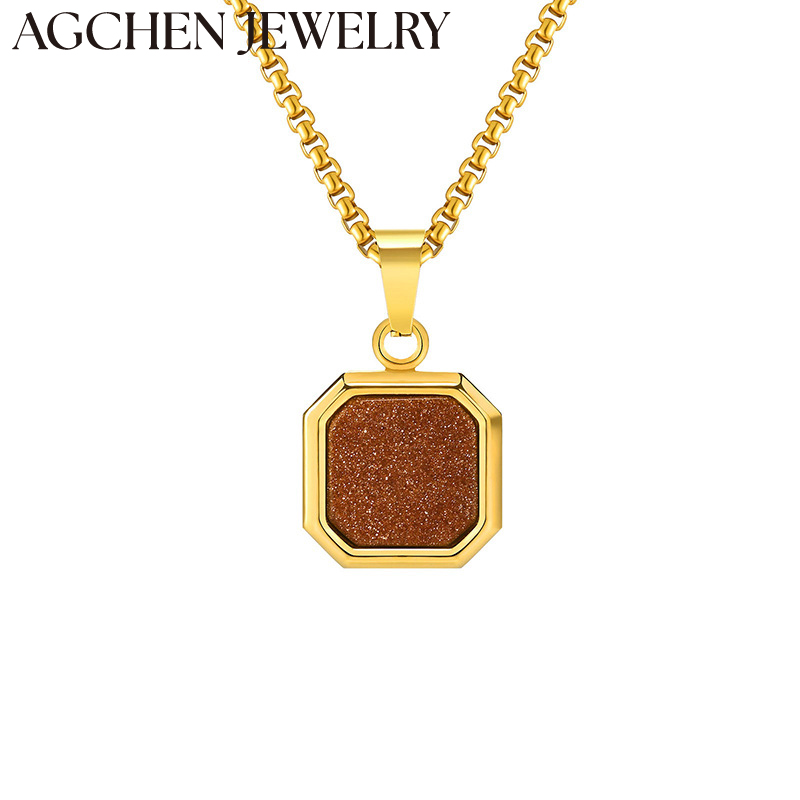 AG Minimalist Women's Colorful  Pendant Necklace AG-ZYG1390