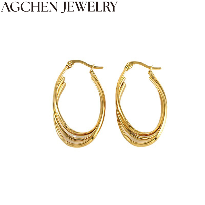 AG Women's Minimalist Geometric Earrings AG-ZYG193