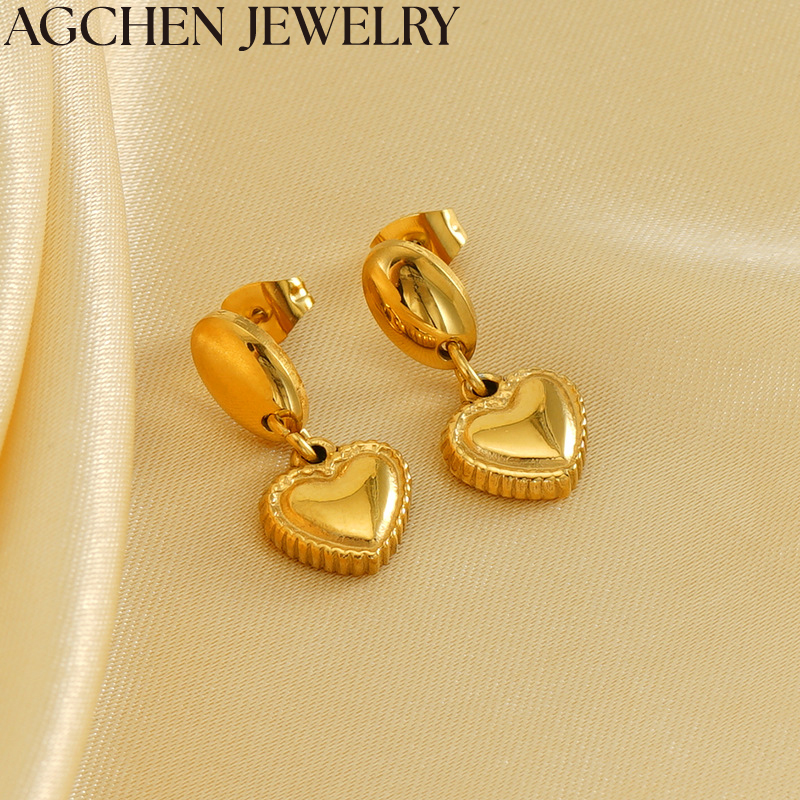 AG Elegant Women's Heart Earrings AG-ZYG1391