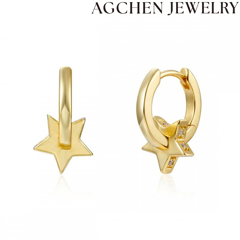 AG Cute Star Earrings for Her AGLN0650