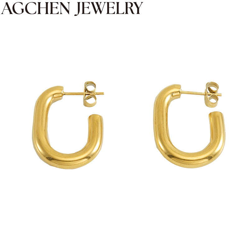 AG Trendy U-Shaped Women's Earrings AG-ZYG145