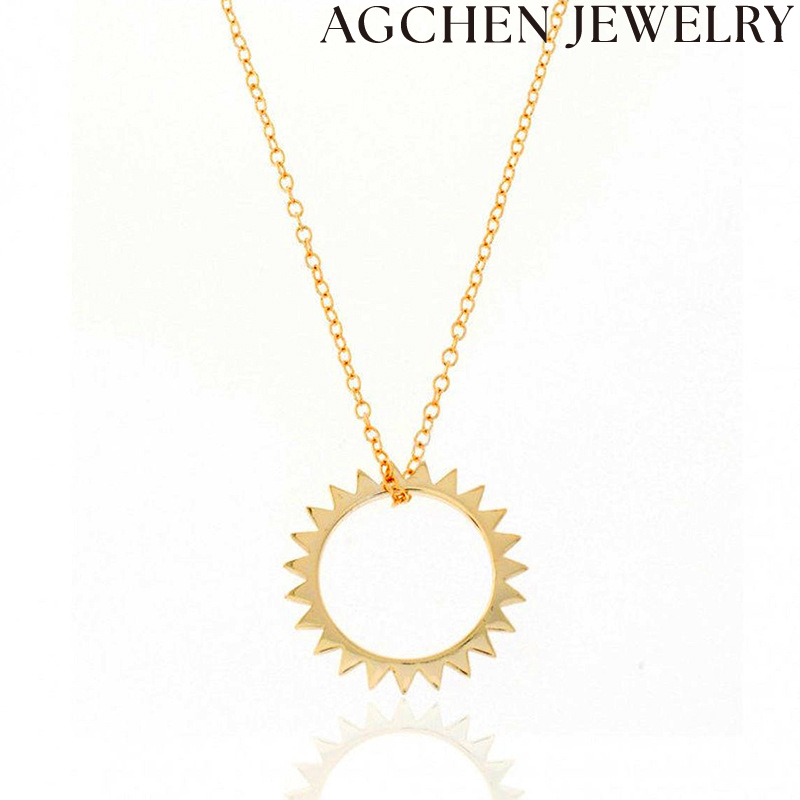 AG Minimalist Sun Necklace AGLN0163