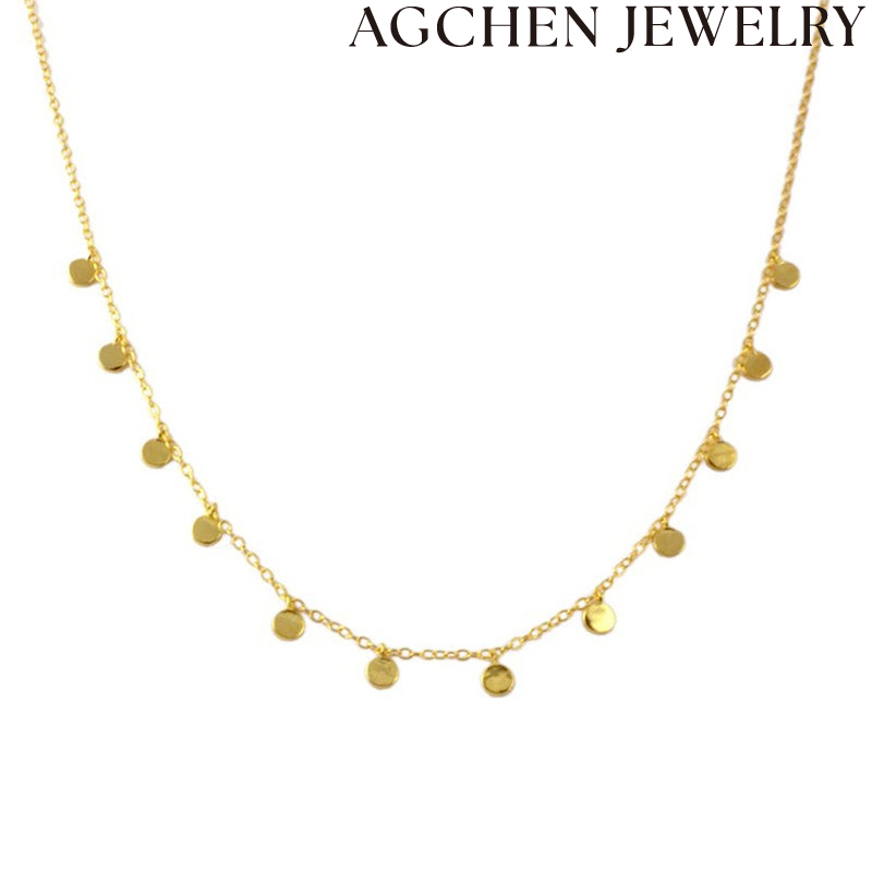 AG Timeless Elegance Brass Necklace AGLN0161