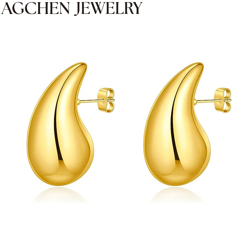 AG Cute Teardrop Stud Earrings AG-ZYG948