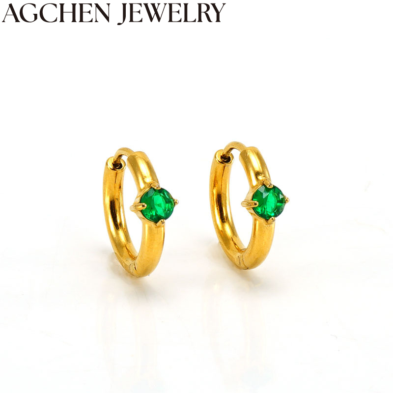 AG Colorful Zircon Earrings AG-ZYG953