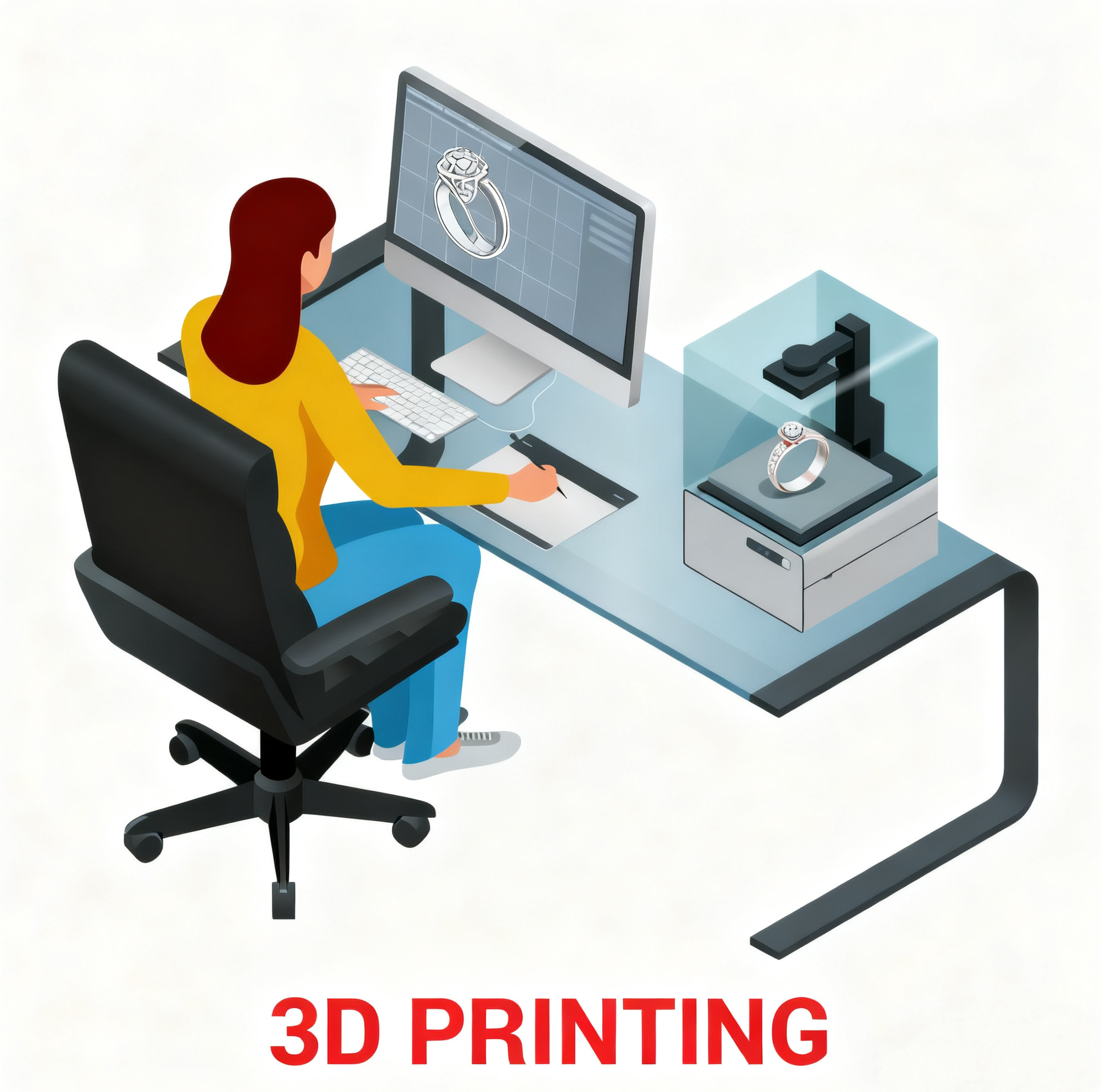 From Pixels to Precious: How 3D Printing is Revolutionizing Our Custom Jewelry