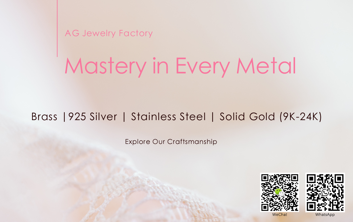 Brass | 925 Silver | Stainless Steel | 9K~24K Gold