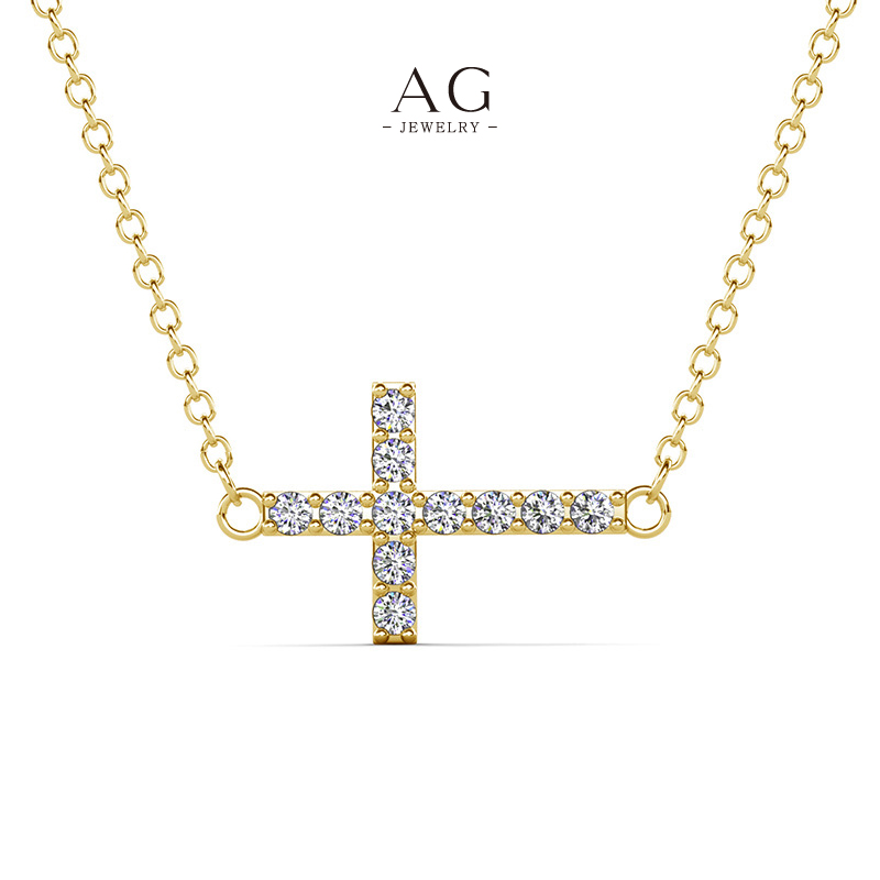 AG Copper Cross Pendant Necklace Religious Jewelry Wholesale AGDP0817 