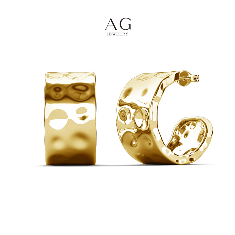 AG Hypoallergenic Stud Earrings Custom Packaging Supplier AGDE0851