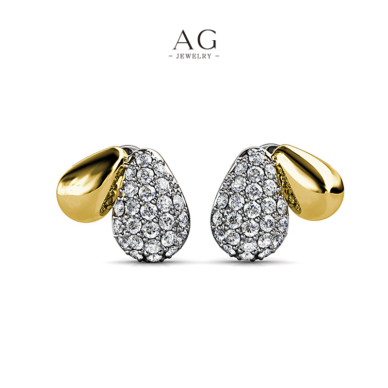 AG Luxury Zirconia Studs Premium Gift Packaging B2B Supplier AGDES0647