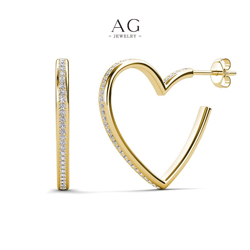 AG Modern Geometric Earrings Architectural Design Line Bulk Order AGDE0771