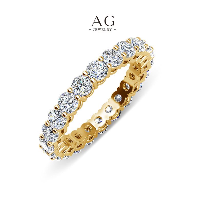 AG Full Cut Zirconia Ring Bridal Jewelry Collection AGDR0148
