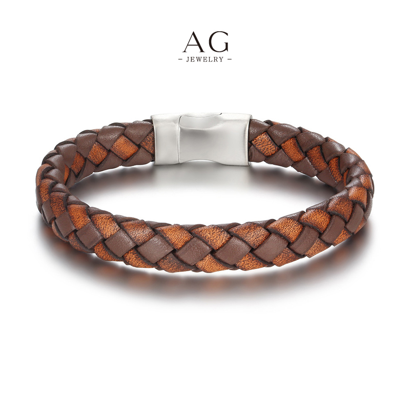 AG Men's PU Wrist Wrap OEM Manufacturer BSCI Certified AGYL646