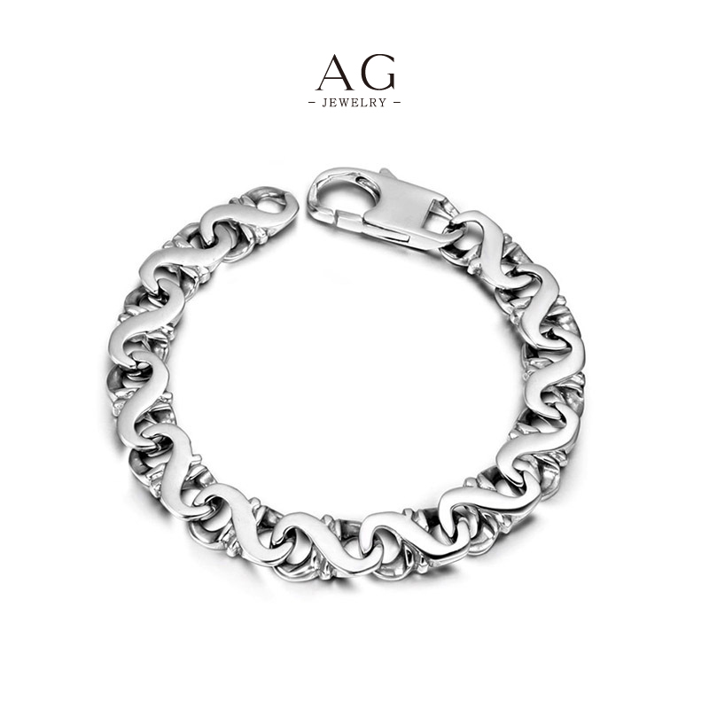 MEN&lsquo;S Stainless Steel Bracelet Durable Goods Wholesale AGCE048