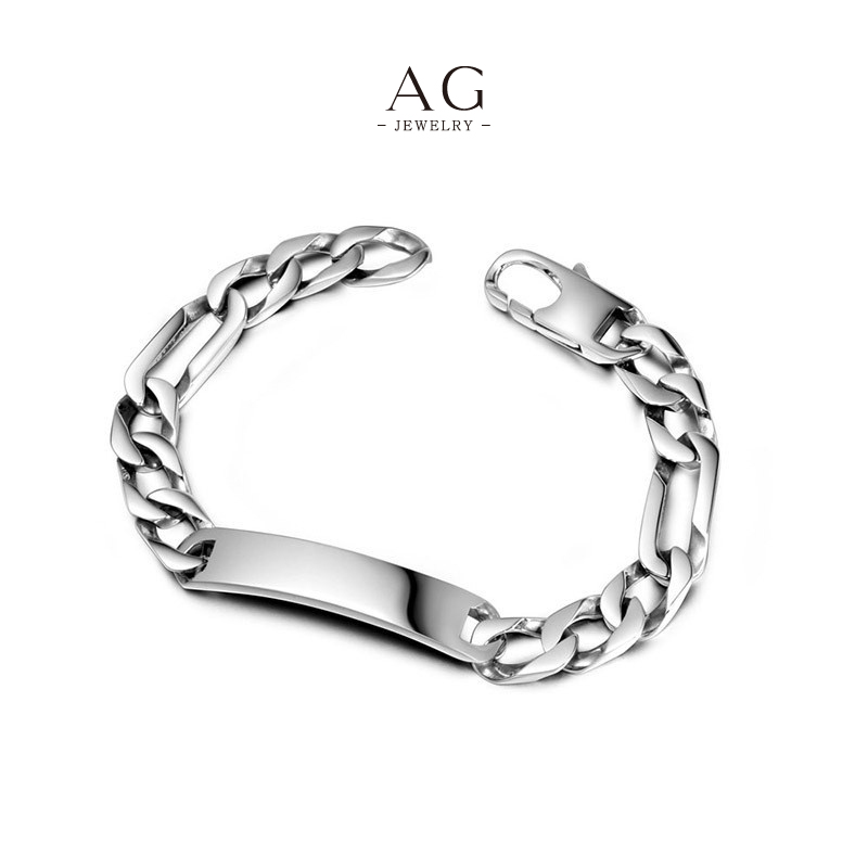 AG Men's Stainless Steel Wristband Factory Direct Price Worldwide Shipping AGCE178