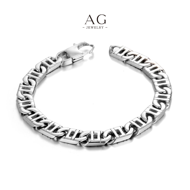 AG Men&rsquo;s Jewelry Chain Necklace Size Options Global Export AGCE096