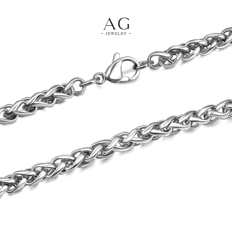 AG Men&rsquo;s Steel Pendant Chain Private Label Service AGEE402