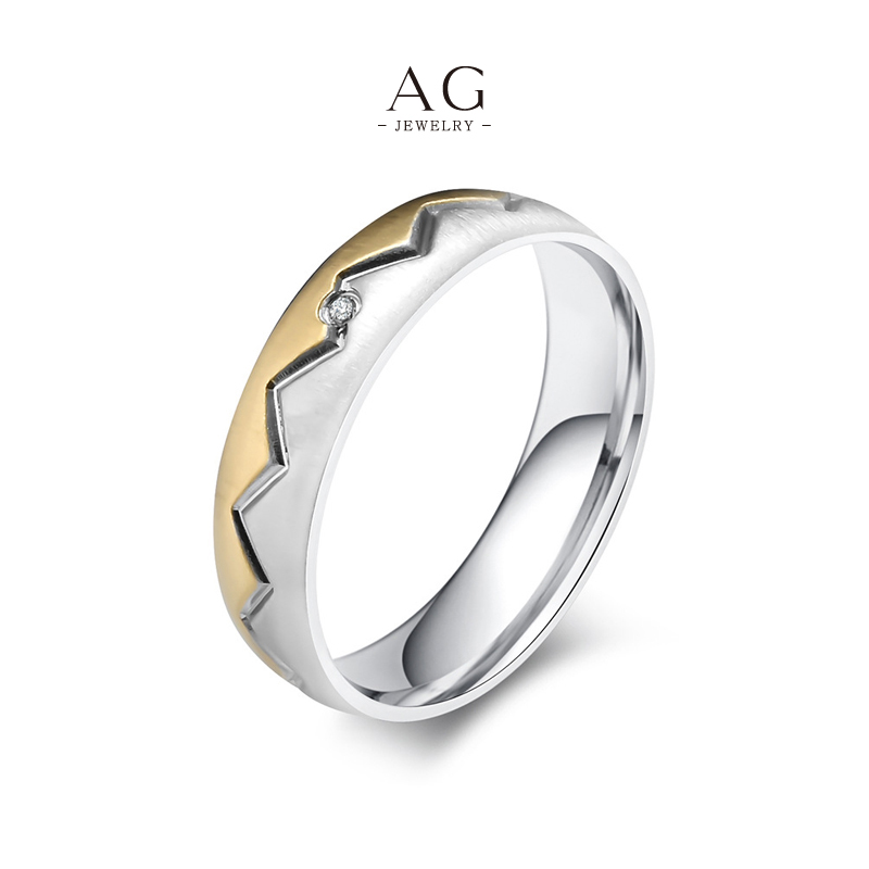 AG Men&lsquo;s Metal Ring Line Corporate Gift Supplier AGJZ063