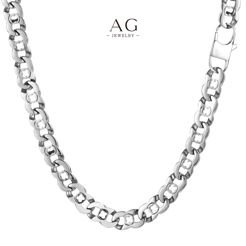 AG Men's Stainless Steel Necklace Essential Line Factory Direct Supplier AG JEWELRY AGCE054