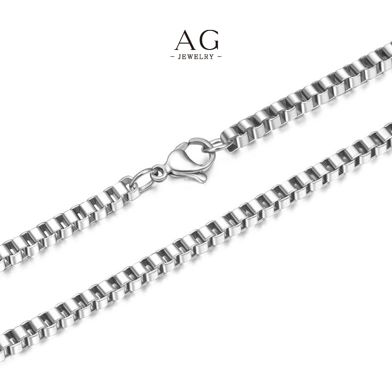 AG Men&rsquo;s Stainless Steel Necklace Collection In Stock Ready AGCE496
