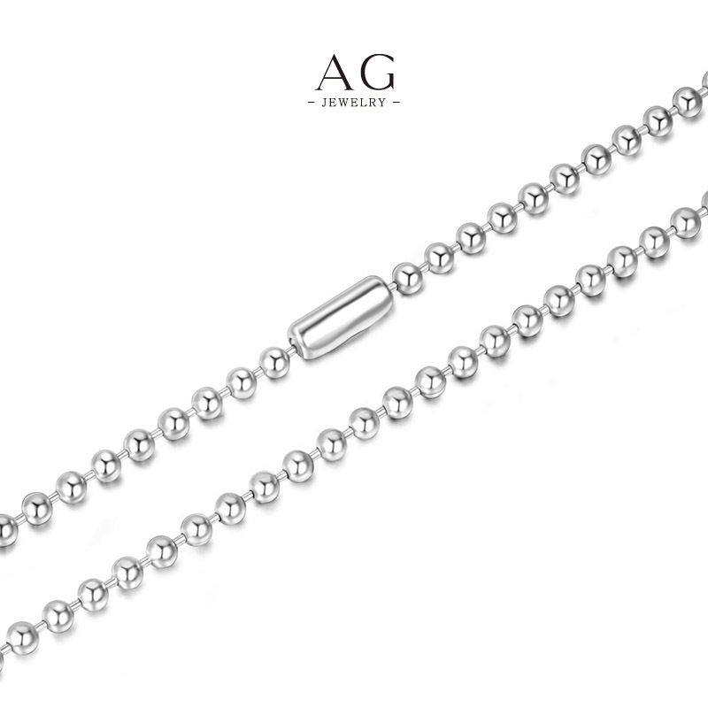 AG Men&lsquo;s Metal Necklace Line Custom Branding Available AGCE483