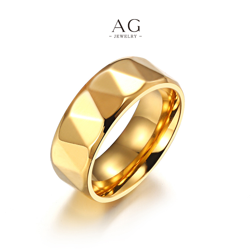 AG Men&lsquo;s Polished Band Ring Minimalist Jewelry Essential Bulk Supplier AG JEWELRY AGJZ010