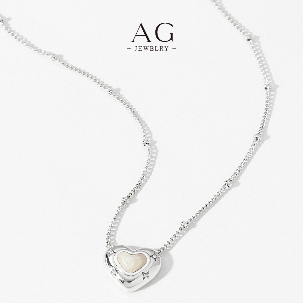 AG Natural Turquoise Carnelian Heart Pendant Necklace Healing Gemstone Jewelry Line Wholesale Supplier AGD1737 