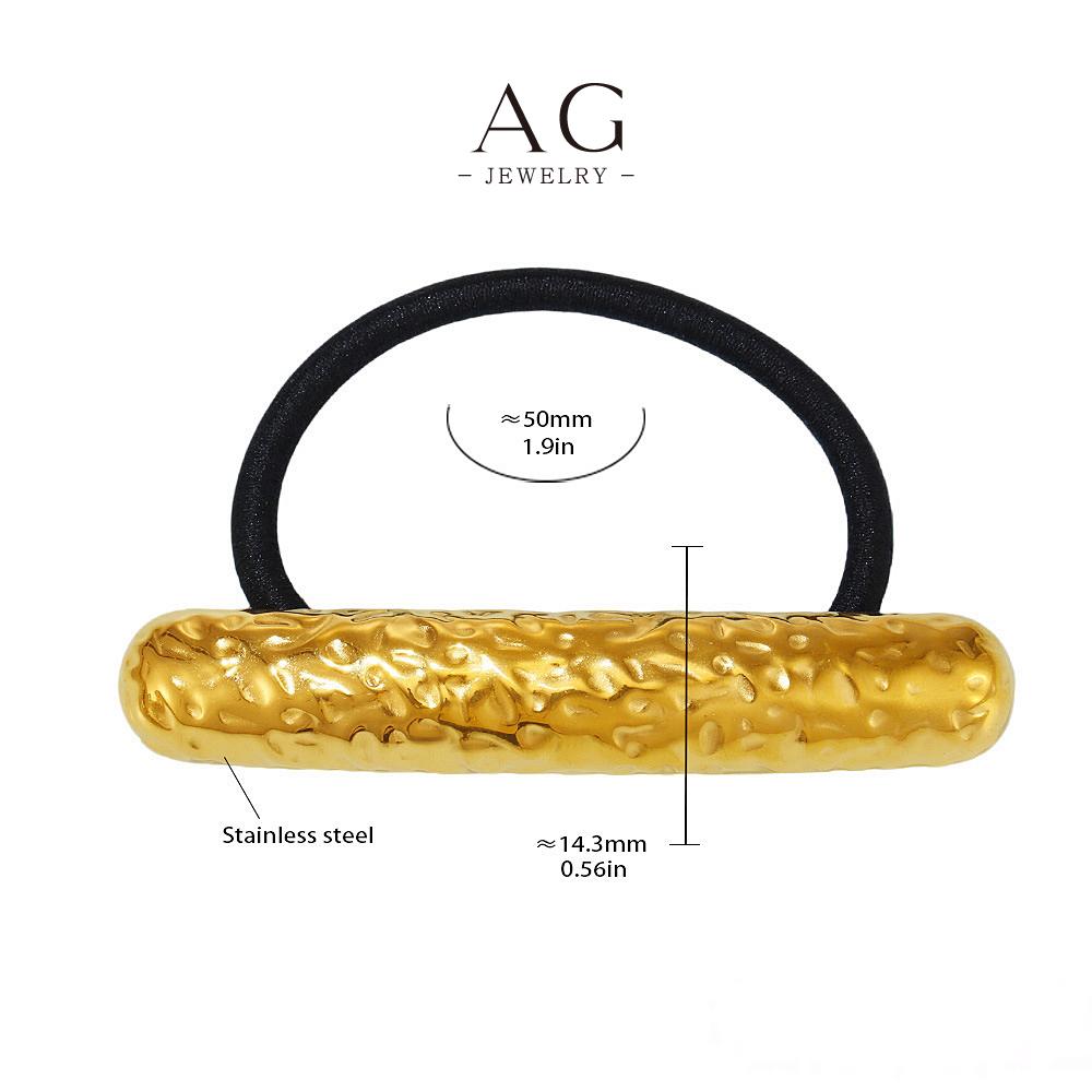 AG Stainless Steel Minimalist Hair Tie Everyday Use Bulk Order Supplier AGE587