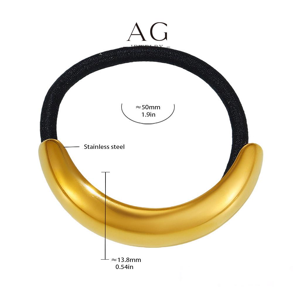 AG Stainless Steel Fashion Hair Tie B2B Supplier Worldwide Shipping AGE584