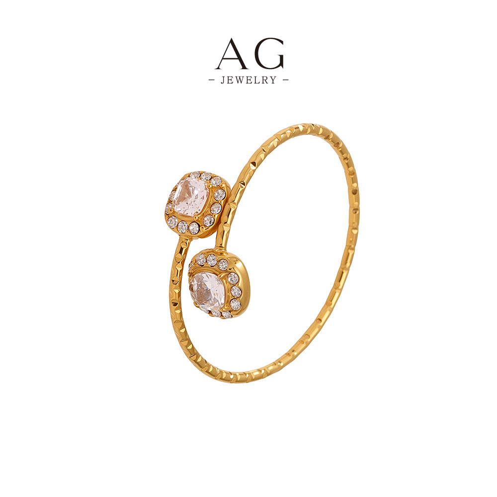 AG Stainless Steel Love Symbol Ring Factory Price BSCI Certified AGA765