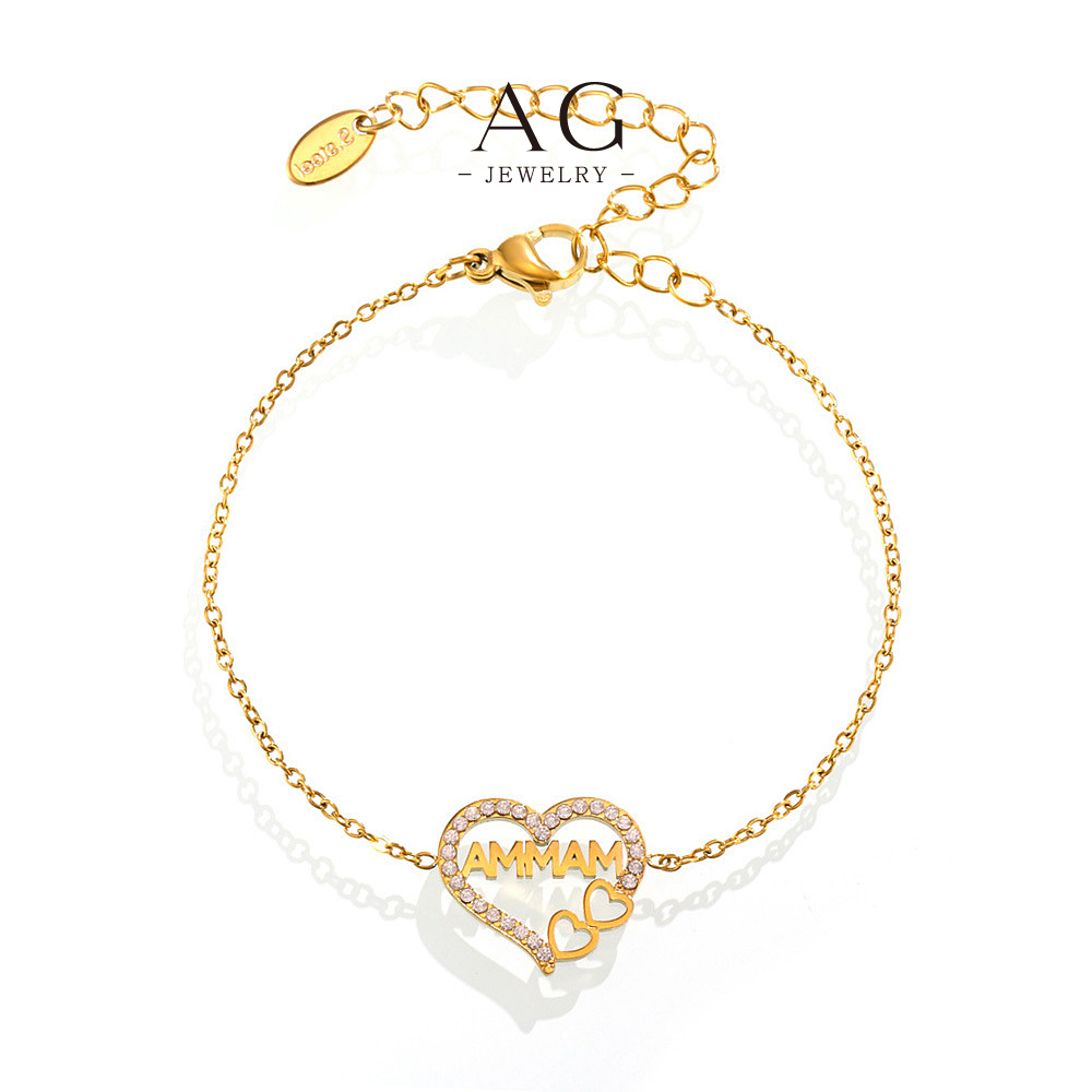 AG Stainless Steel Jewelry Set Stackable Everyday Collection Gift Ready AGTXE218