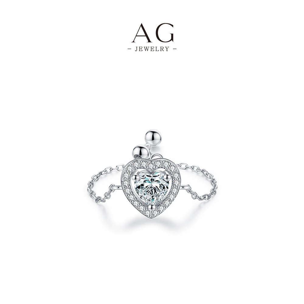 AG Adjustable Geometric Ring Set 925 Sterling Silver Multi Shape Stackable Collection AGRHR1180