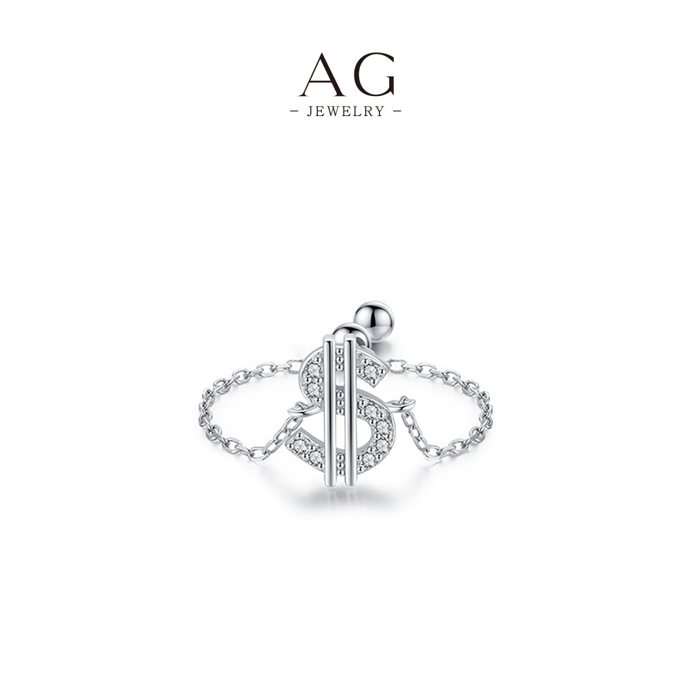 AG Adjustable Geometric Ring Set 925 Sterling Silver Multi Shape Stackable Collection AGRHR1175