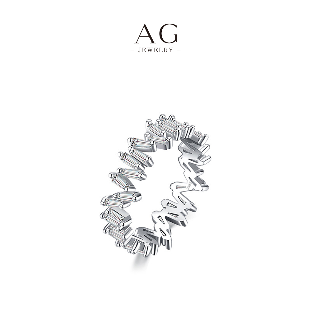 AG Asymmetric Art Ring 925 Sterling Silver Organic Modern Jewelry AGRHR660