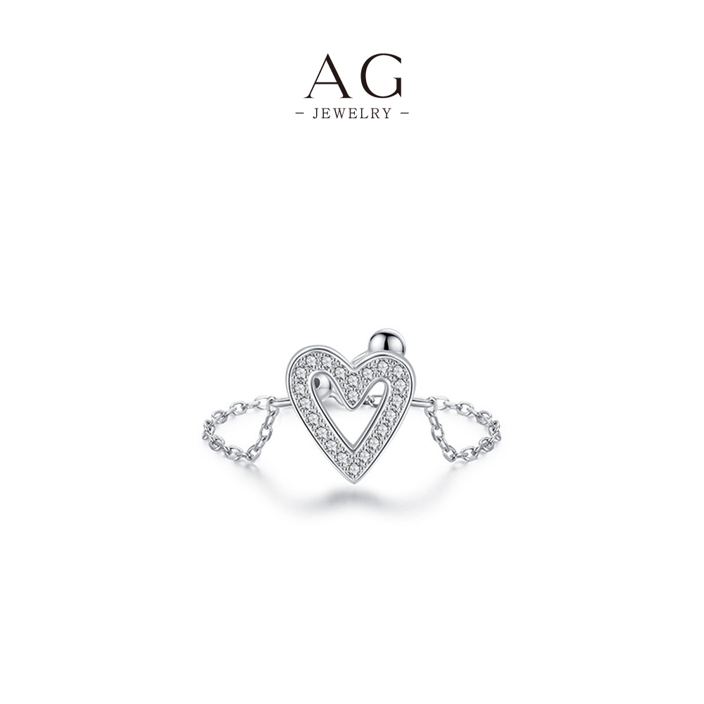 AG Adjustable Geometric Ring Set 925 Sterling Silver Multi Shape Stackable Collection AGRHR1171