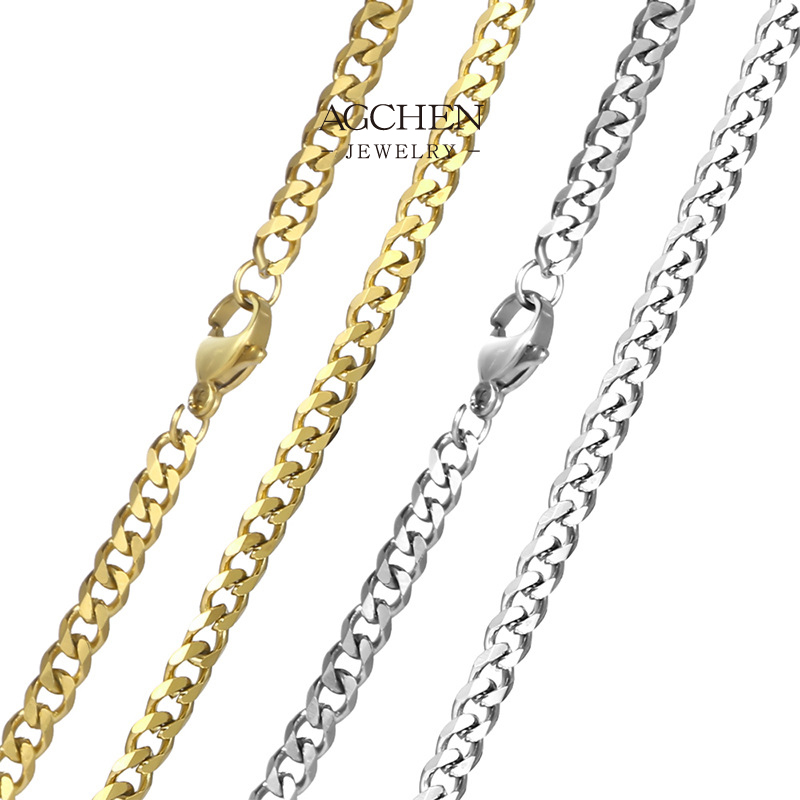 AGCHEN Men&lsquo;s Chain Style Neckwear Business Gift Sets AGCE595
