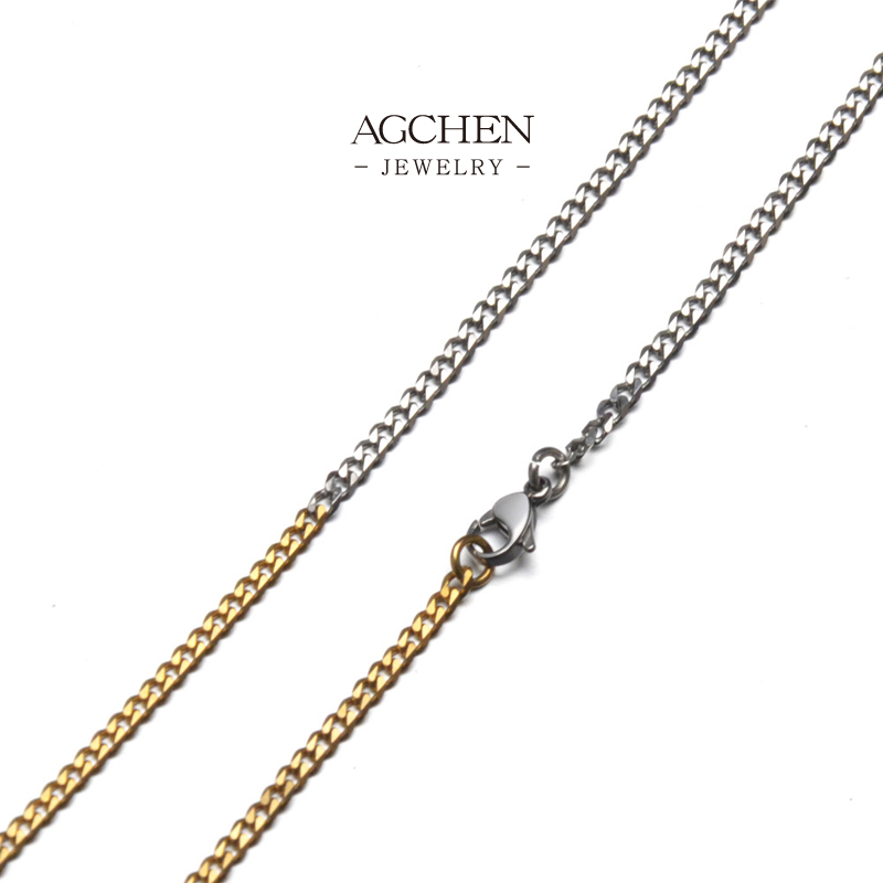 AGCHEN Men&lsquo;s Stainless Steel Neckwear Promotional Items Bulk Lots AG JEWELRY AGCE602