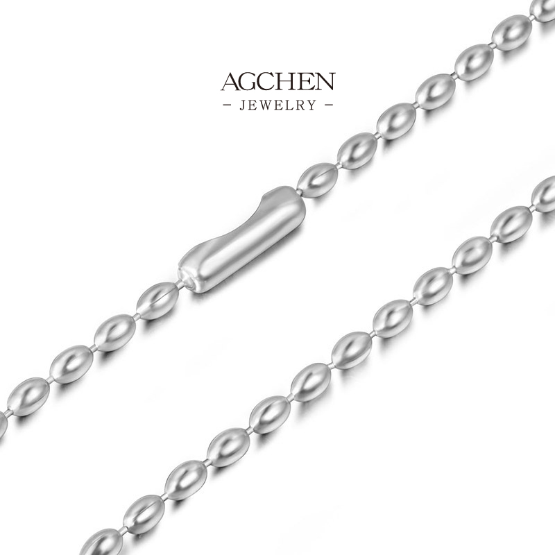 AGCHEN Men&rsquo;s Stainless Steel Neck Jewelry Sample Orders Welcome AGCE461