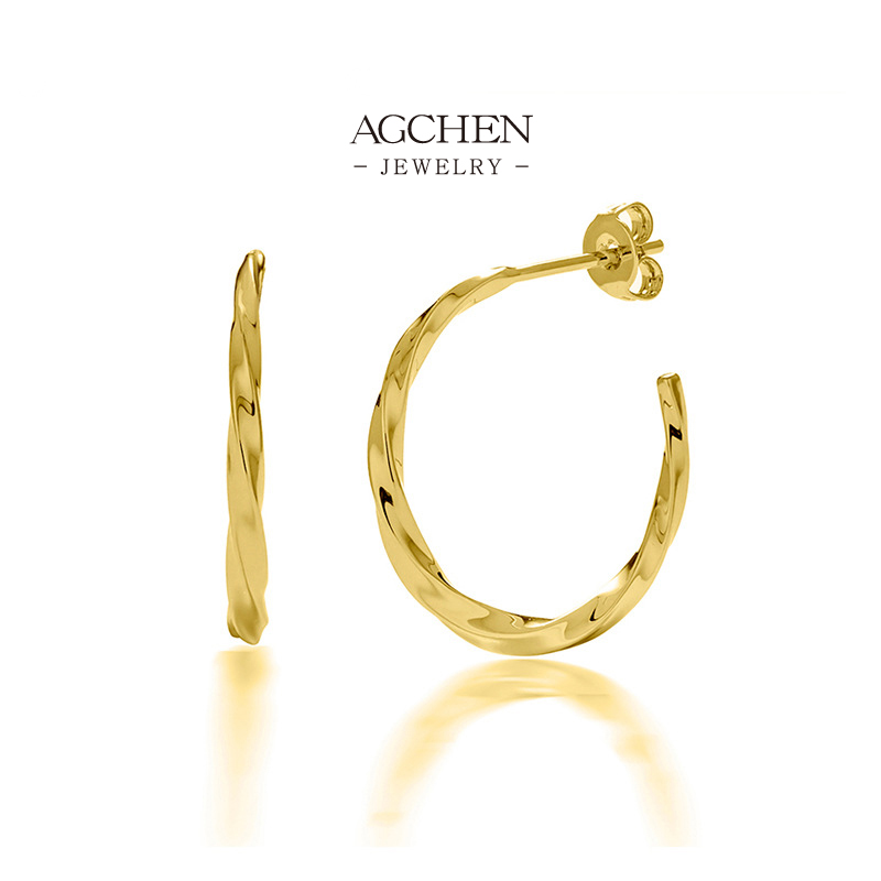AGCHEN Luxury Pearl Earrings Wedding Collection OEM Service AGDE0850 