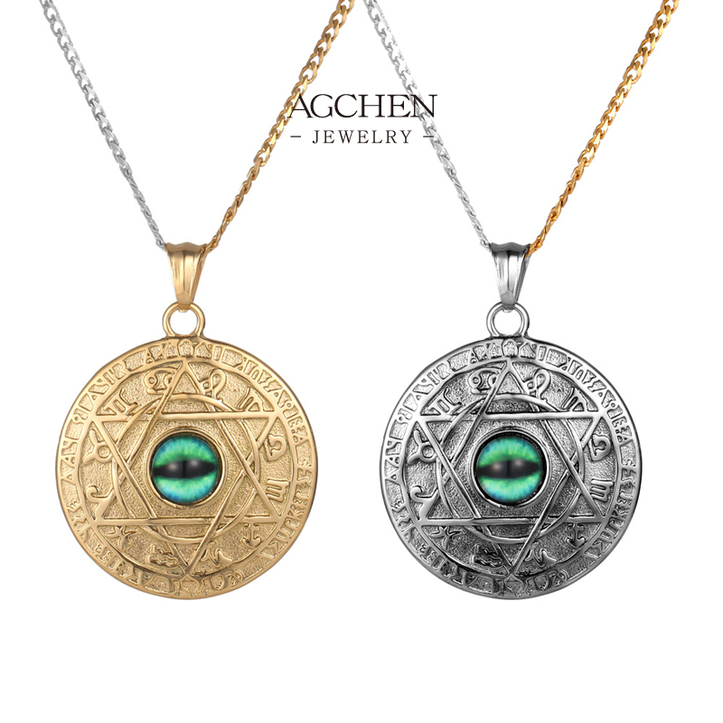 AGCHEN Men&lsquo;s Steel Necklace Assortment Global Business Gifts AGSP898