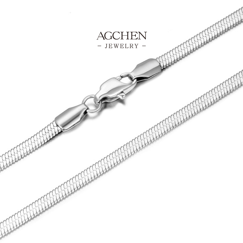 AGCHEN Men&lsquo;s Chain Style Neckwear Multiple Size Choice B2B AGCE502