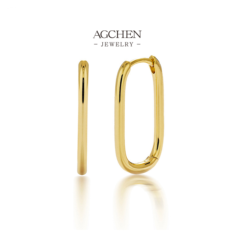 AGCHEN Gift Ready Zirconia Earrings Global Export Supplier AGDE0843