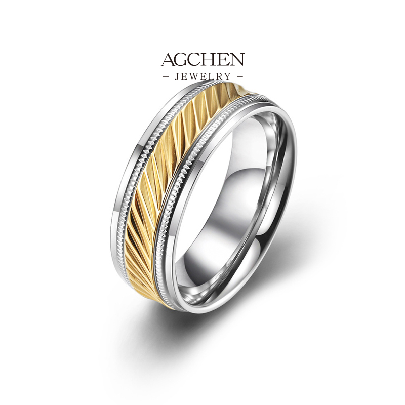 AGCHEN Men&lsquo;s Jewelry Ring Dropshipping Ready Bulk Inventory AGJZ012
