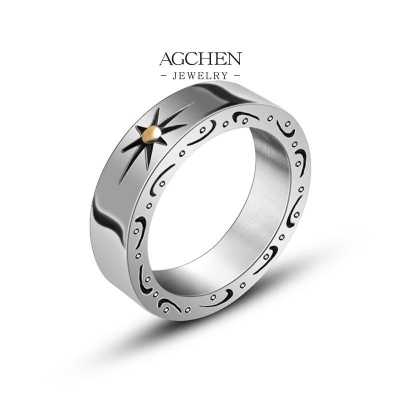 AGCHEN Sunflower Ring Botanical Jewelry Collection Wholesale Supplier AG JEWELRY AGSA932