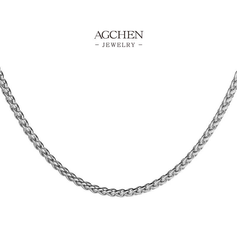 AGCHEN Men's Stainless Steel Pendant Necklace Direct Factory Price OEM Service AG JEWELRY AGYL081 