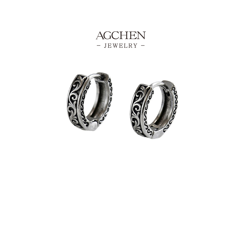 AGCHEN Stainless Steel Everyday Earrings One Stop Service Integrated Jewelry Source Wholesale Distributor AGE1394